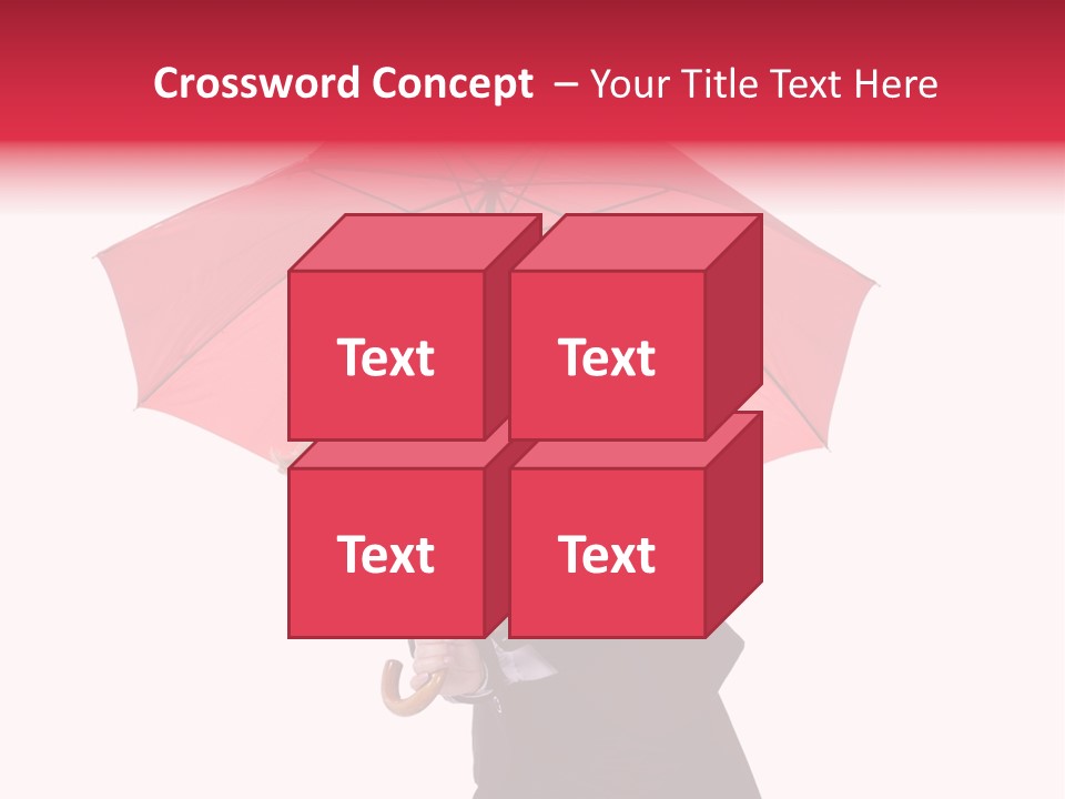 Success Caucasian Under PowerPoint Template