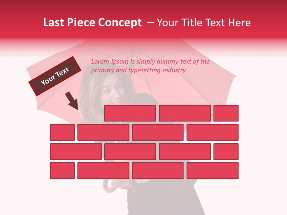 Success Caucasian Under PowerPoint Template