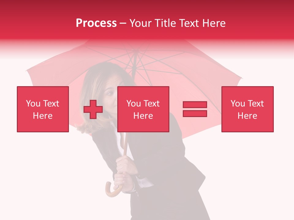 Success Caucasian Under PowerPoint Template