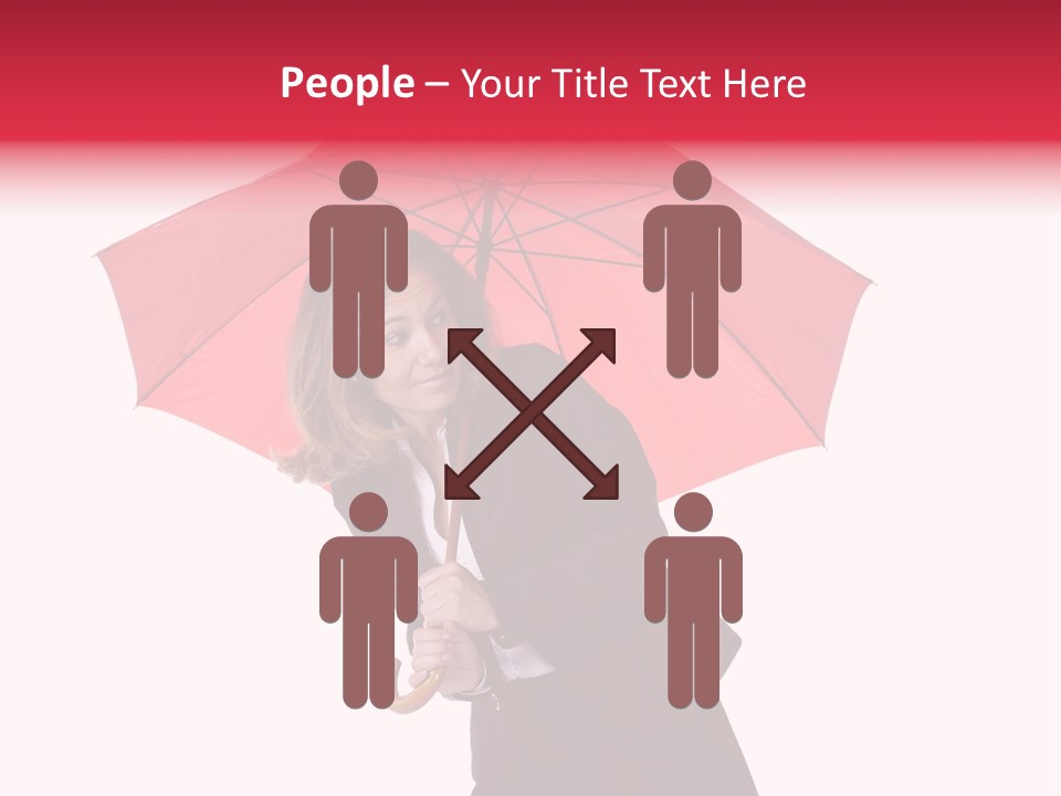 Success Caucasian Under PowerPoint Template