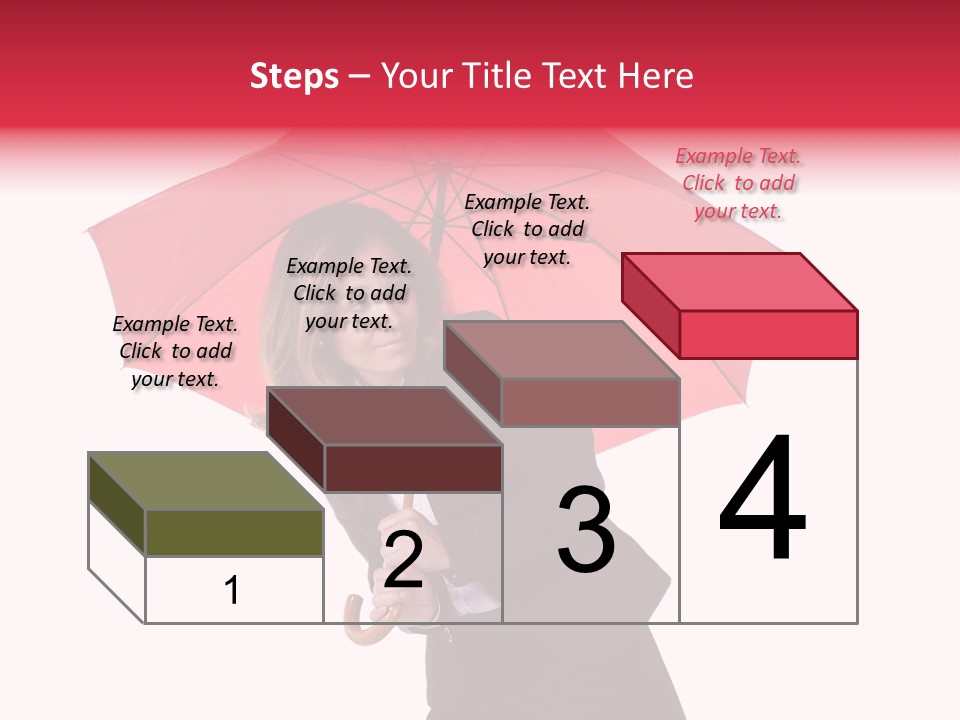 Success Caucasian Under PowerPoint Template