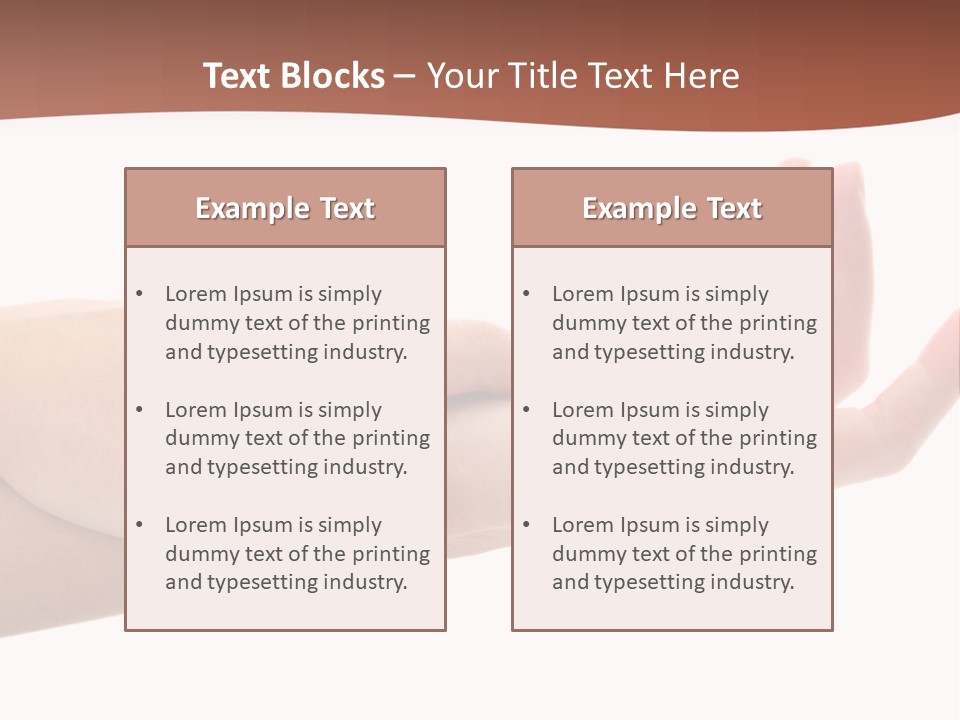 Manicure Sensitive Other PowerPoint Template