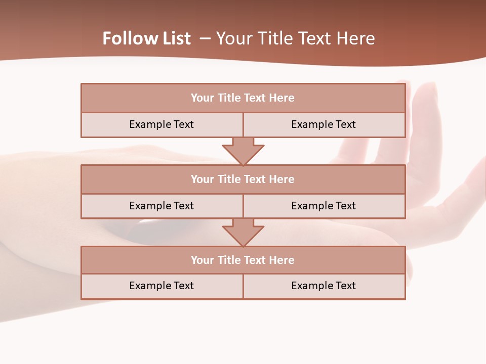 Manicure Sensitive Other PowerPoint Template