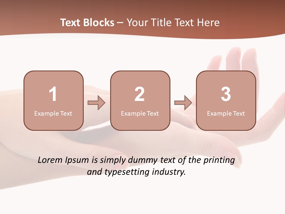 Manicure Sensitive Other PowerPoint Template