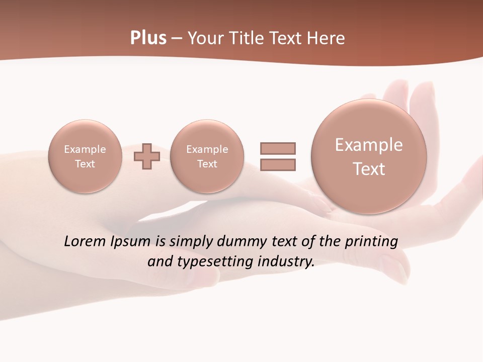 Manicure Sensitive Other PowerPoint Template