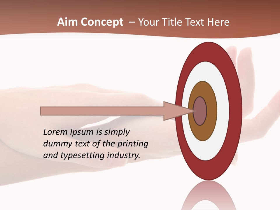 Manicure Sensitive Other PowerPoint Template