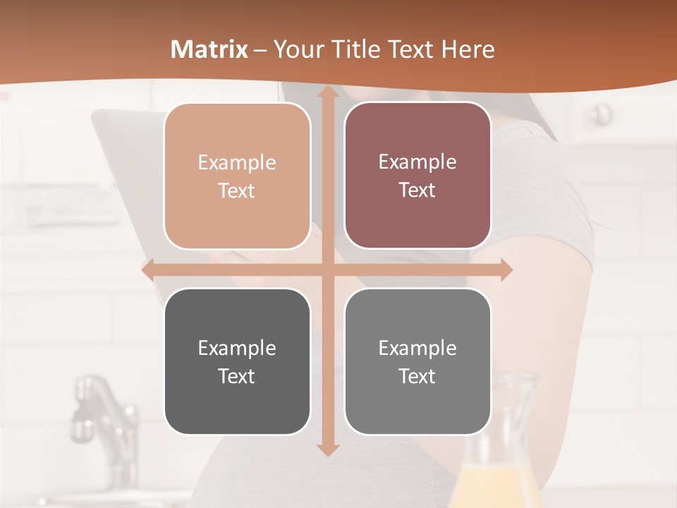 Brunette Lifestyle Third PowerPoint Template