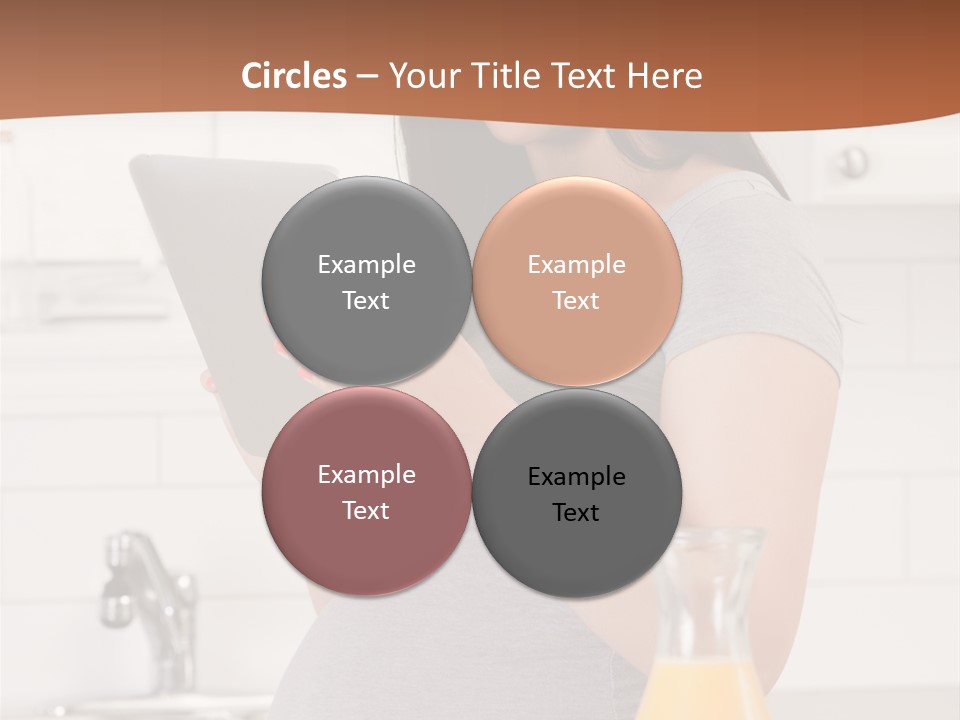 Brunette Lifestyle Third PowerPoint Template