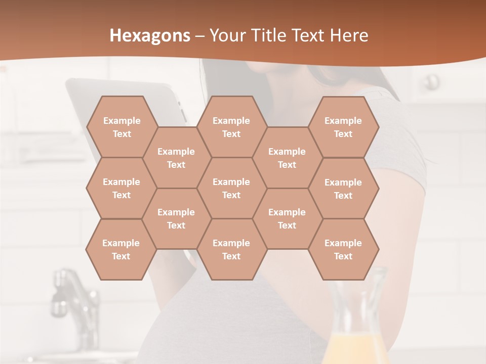 Brunette Lifestyle Third PowerPoint Template