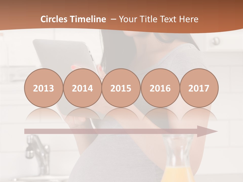 Brunette Lifestyle Third PowerPoint Template