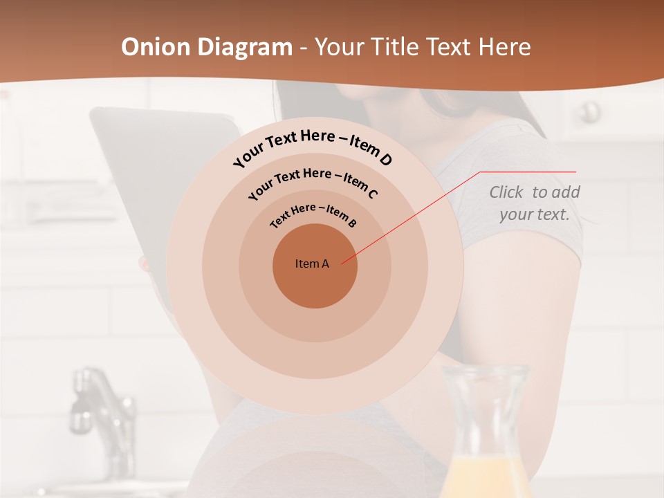 Brunette Lifestyle Third PowerPoint Template