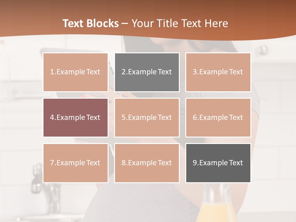 Brunette Lifestyle Third PowerPoint Template