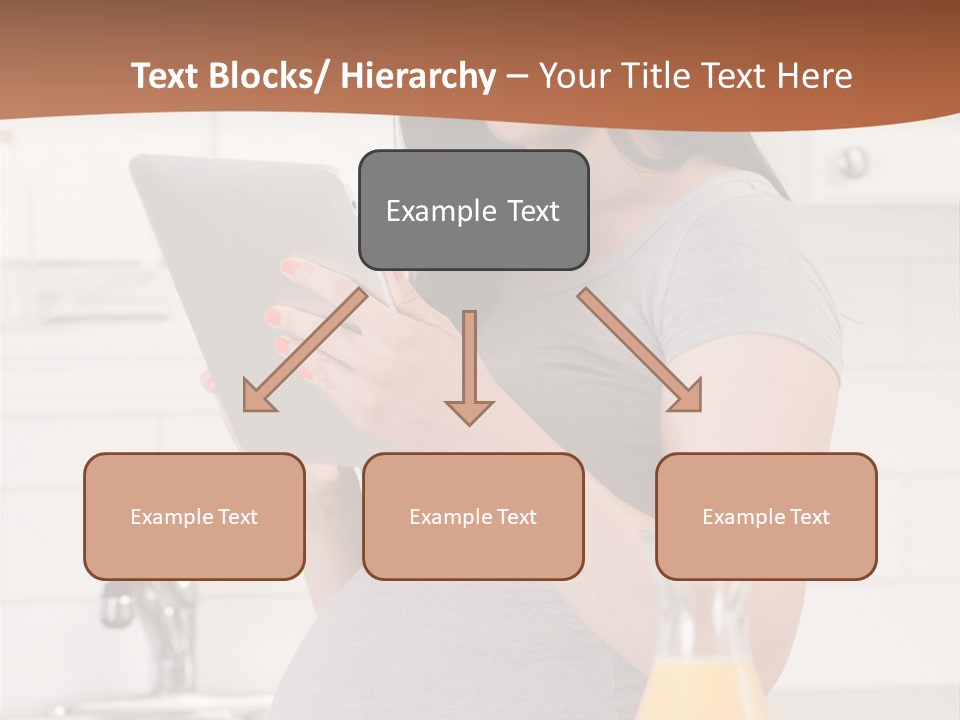 Brunette Lifestyle Third PowerPoint Template