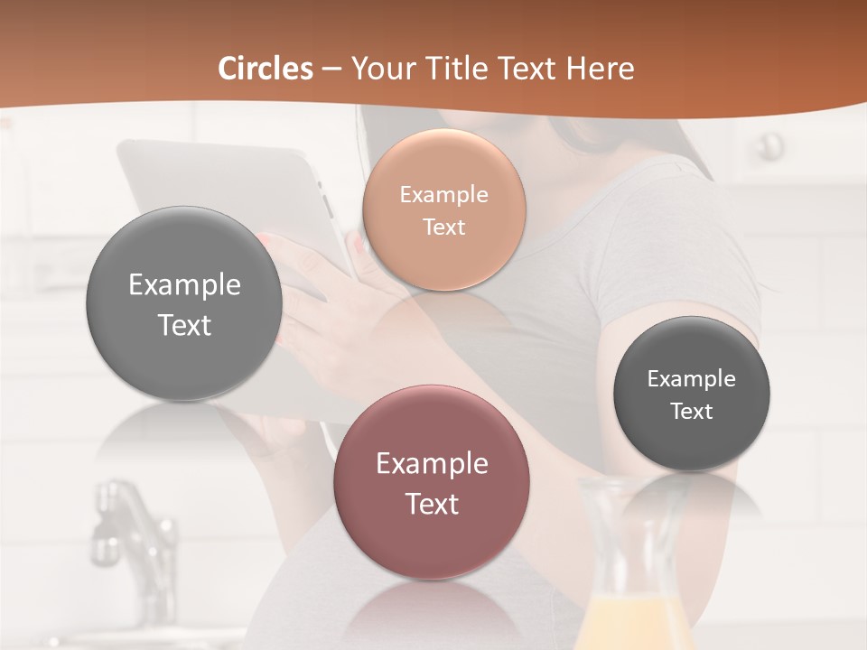 Brunette Lifestyle Third PowerPoint Template