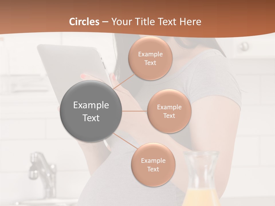 Brunette Lifestyle Third PowerPoint Template