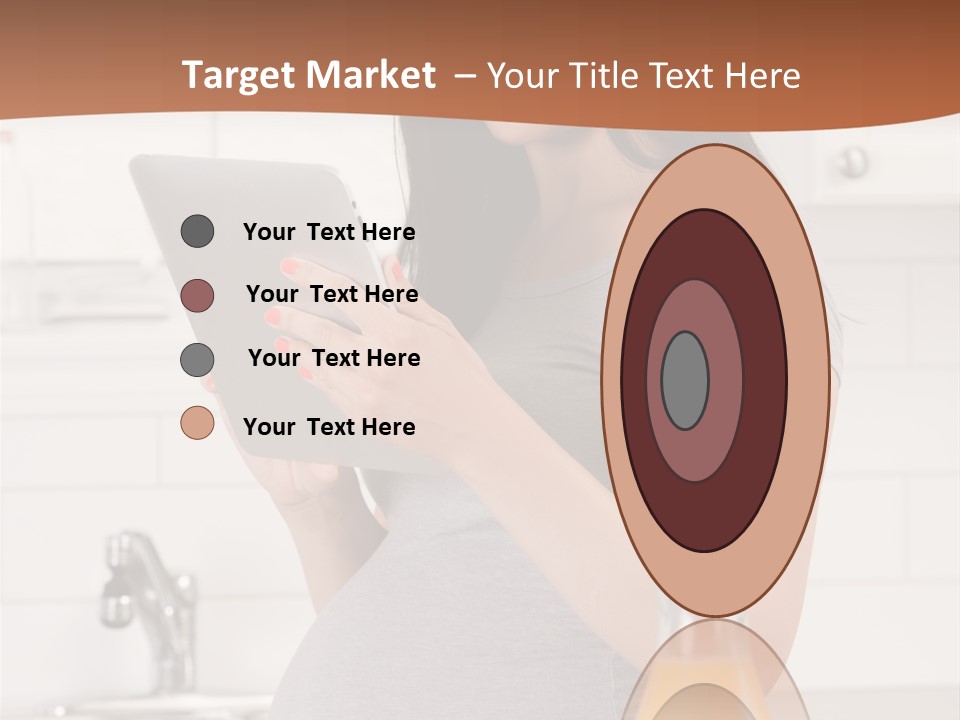 Brunette Lifestyle Third PowerPoint Template