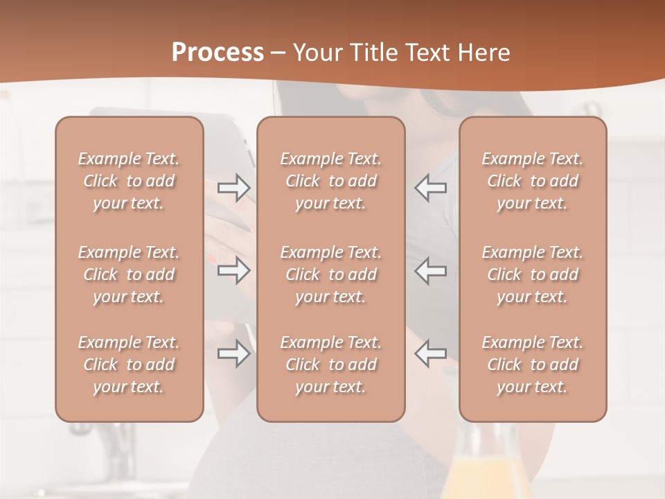 Brunette Lifestyle Third PowerPoint Template