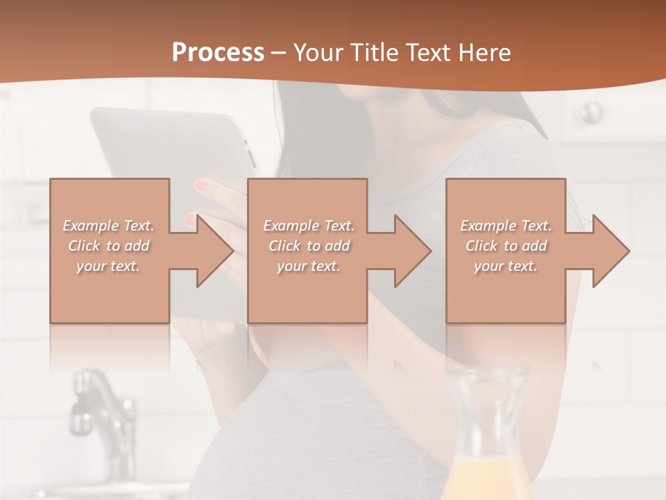 Brunette Lifestyle Third PowerPoint Template