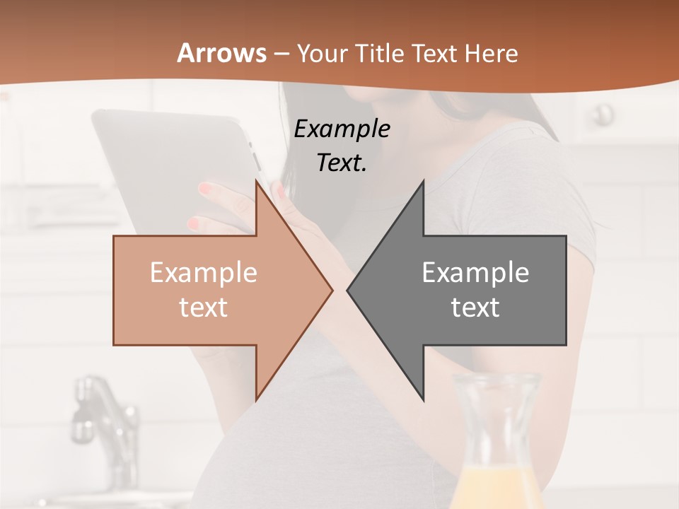 Brunette Lifestyle Third PowerPoint Template