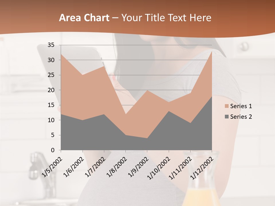 Brunette Lifestyle Third PowerPoint Template