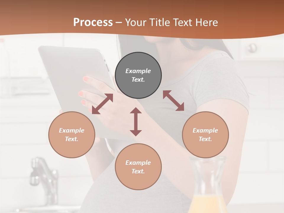 Brunette Lifestyle Third PowerPoint Template