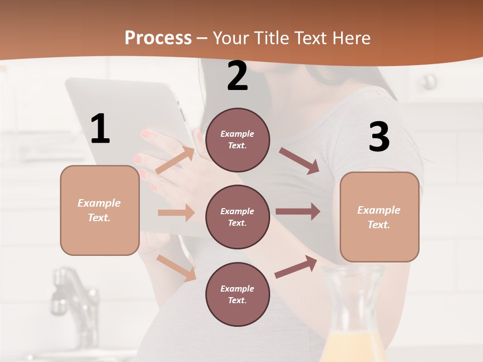 Brunette Lifestyle Third PowerPoint Template