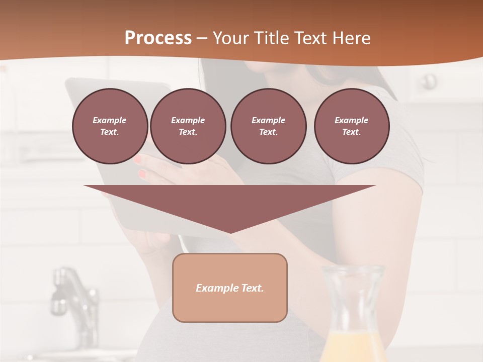 Brunette Lifestyle Third PowerPoint Template