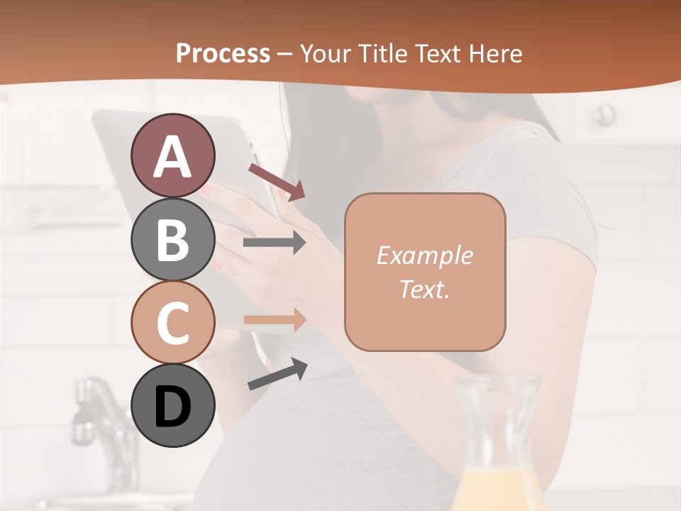 Brunette Lifestyle Third PowerPoint Template