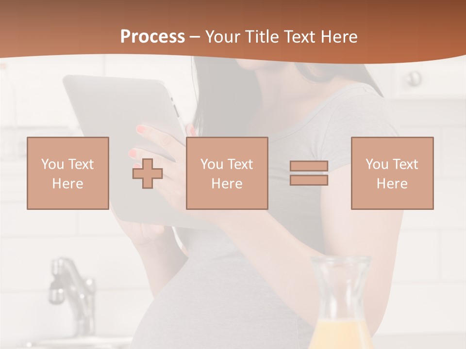 Brunette Lifestyle Third PowerPoint Template