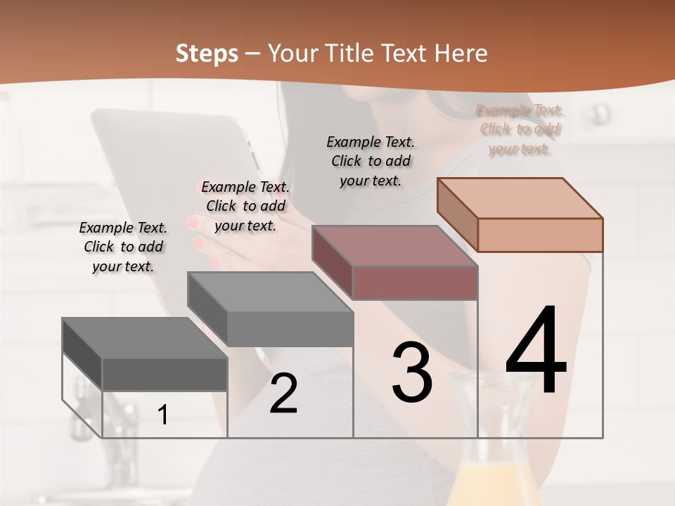 Brunette Lifestyle Third PowerPoint Template