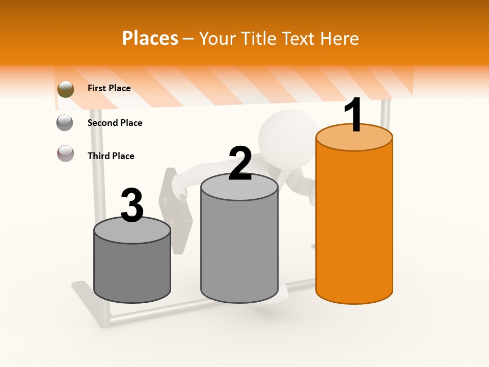 Winner Pressure Rush PowerPoint Template