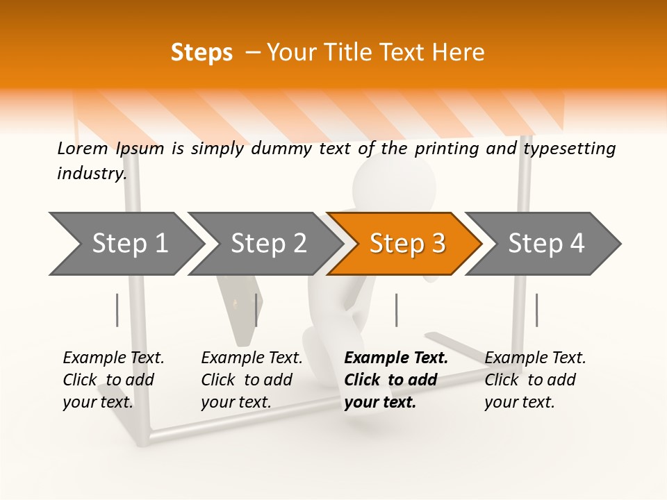 Winner Pressure Rush PowerPoint Template