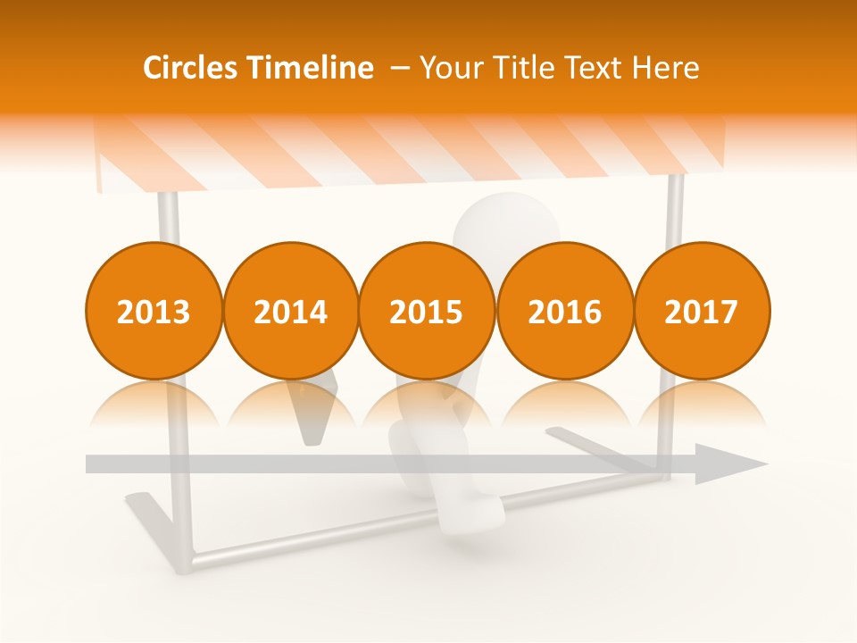 Winner Pressure Rush PowerPoint Template