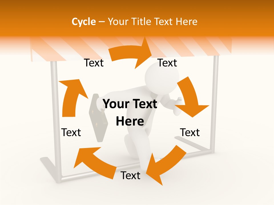 Winner Pressure Rush PowerPoint Template