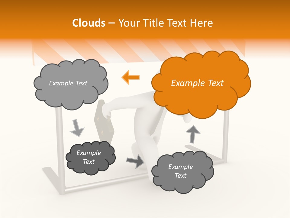 Winner Pressure Rush PowerPoint Template