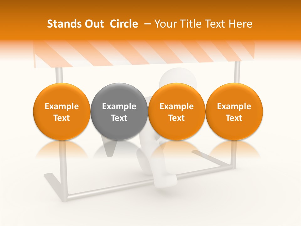 Winner Pressure Rush PowerPoint Template