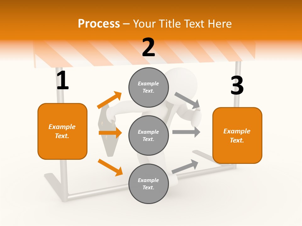Winner Pressure Rush PowerPoint Template