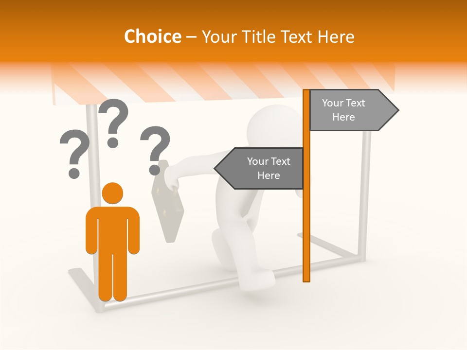 Winner Pressure Rush PowerPoint Template