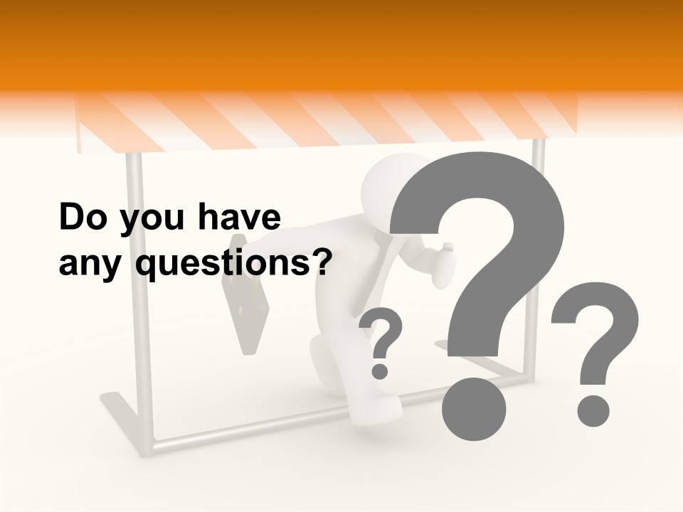 Winner Pressure Rush PowerPoint Template