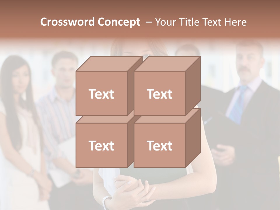 Background Representative Confident PowerPoint Template