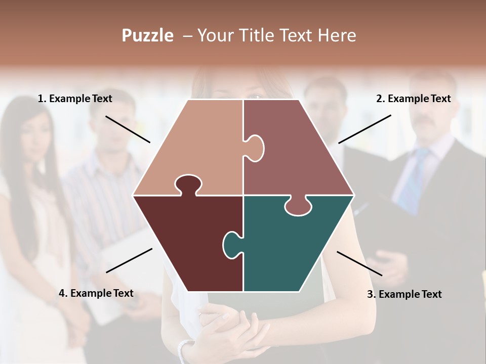 Background Representative Confident PowerPoint Template