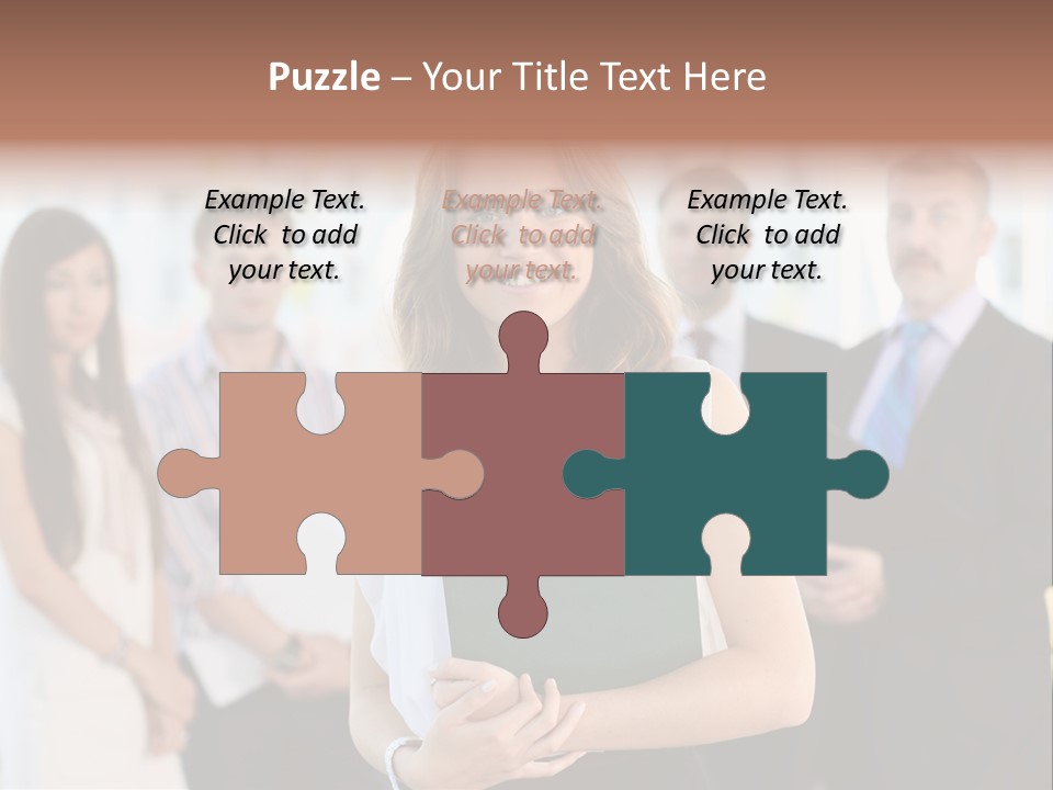 Background Representative Confident PowerPoint Template