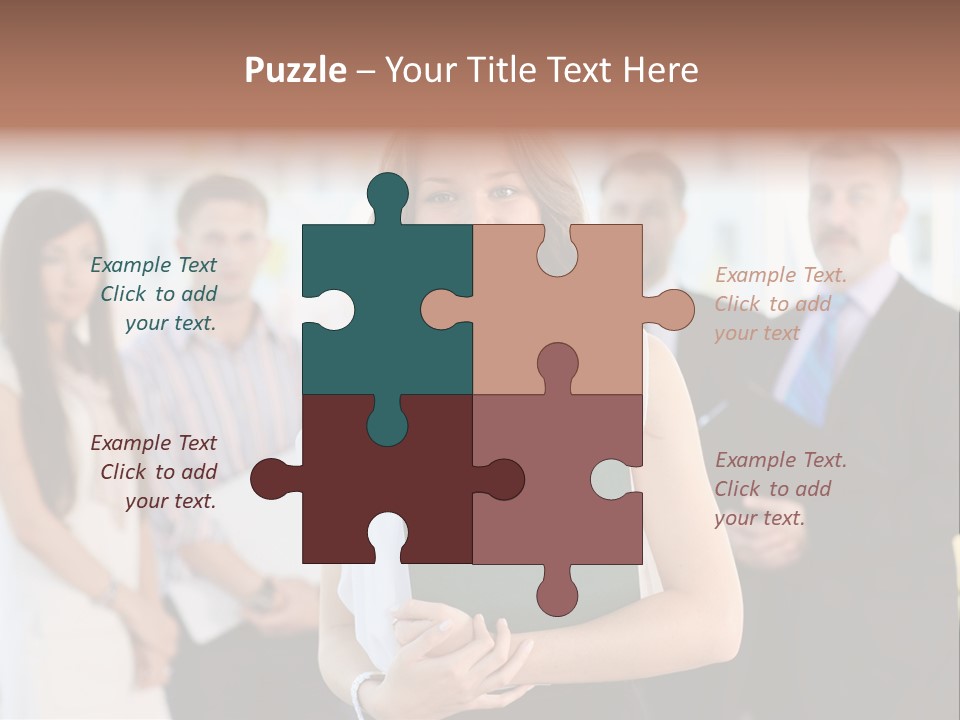 Background Representative Confident PowerPoint Template