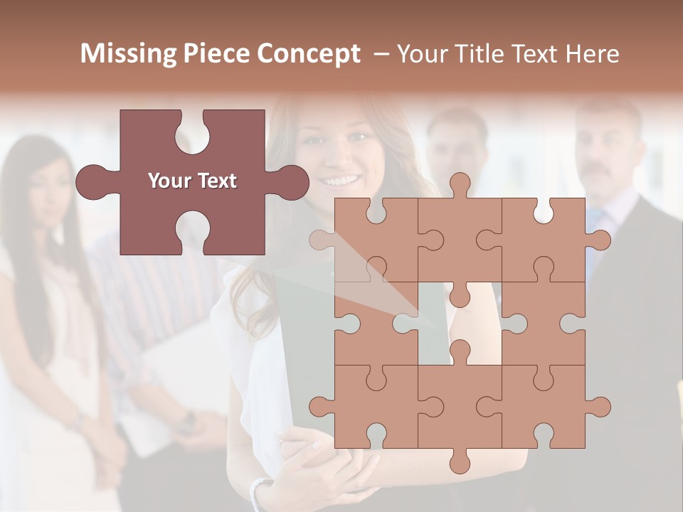 Background Representative Confident PowerPoint Template