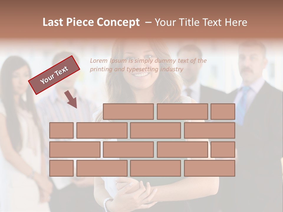 Background Representative Confident PowerPoint Template