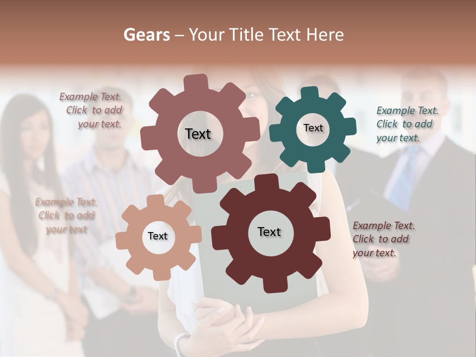 Background Representative Confident PowerPoint Template