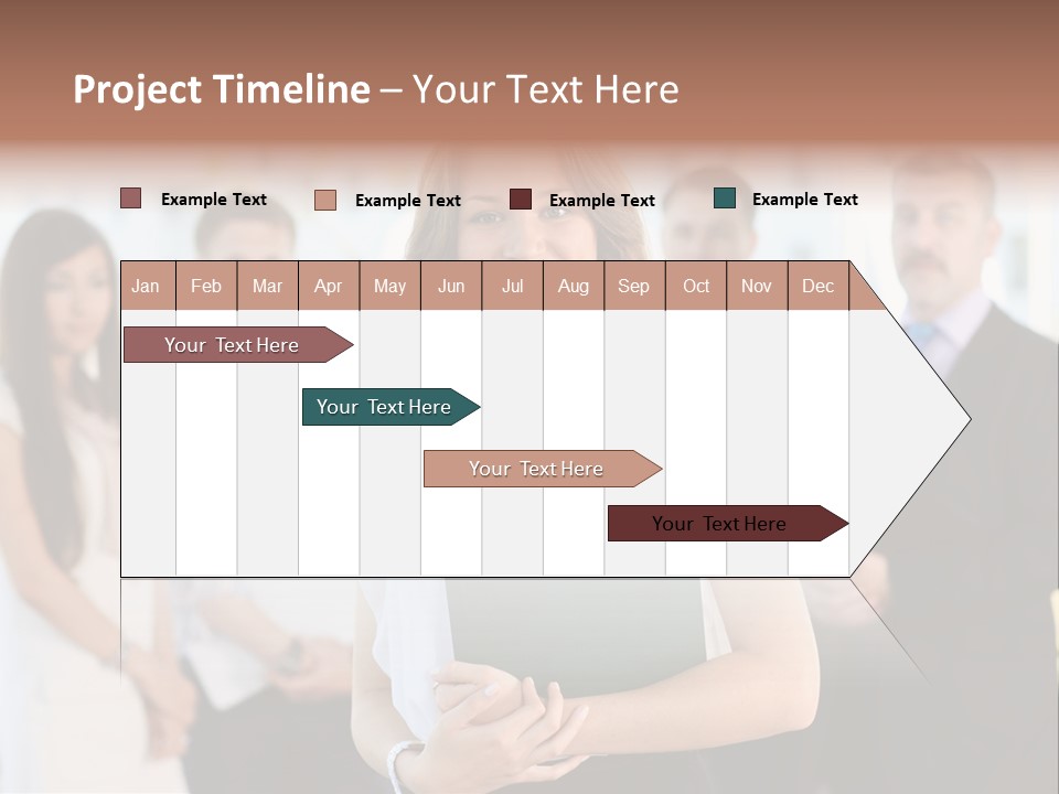 Background Representative Confident PowerPoint Template