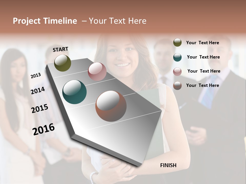 Background Representative Confident PowerPoint Template