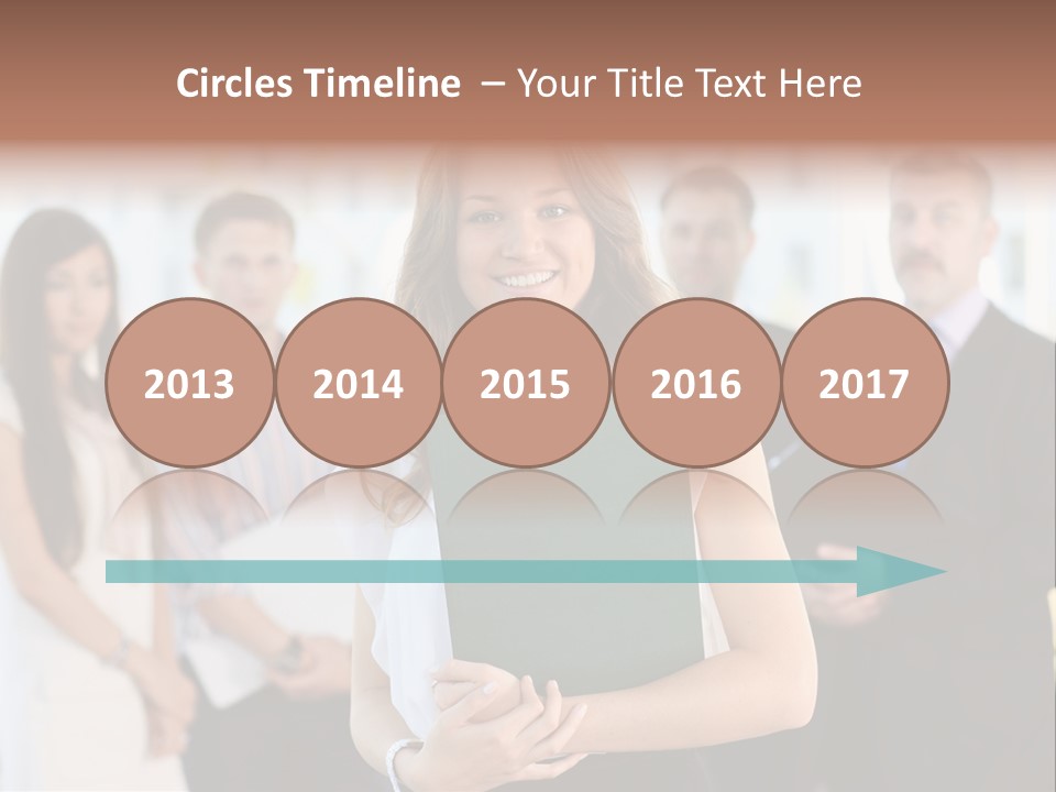 Background Representative Confident PowerPoint Template