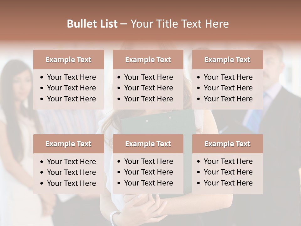 Background Representative Confident PowerPoint Template